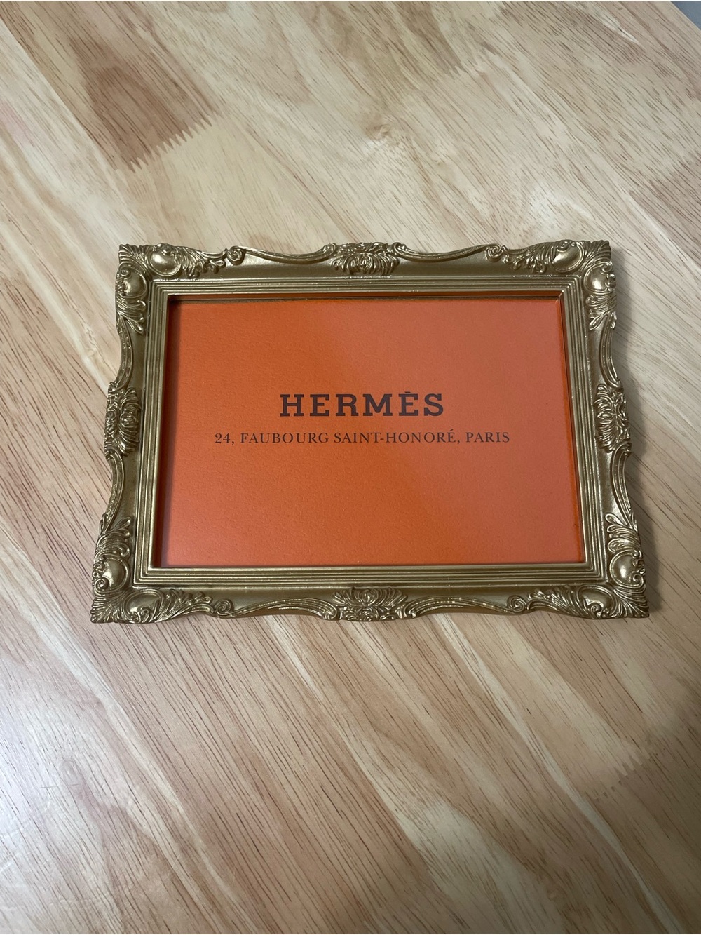 Upcycled Hermes Vanity Tray